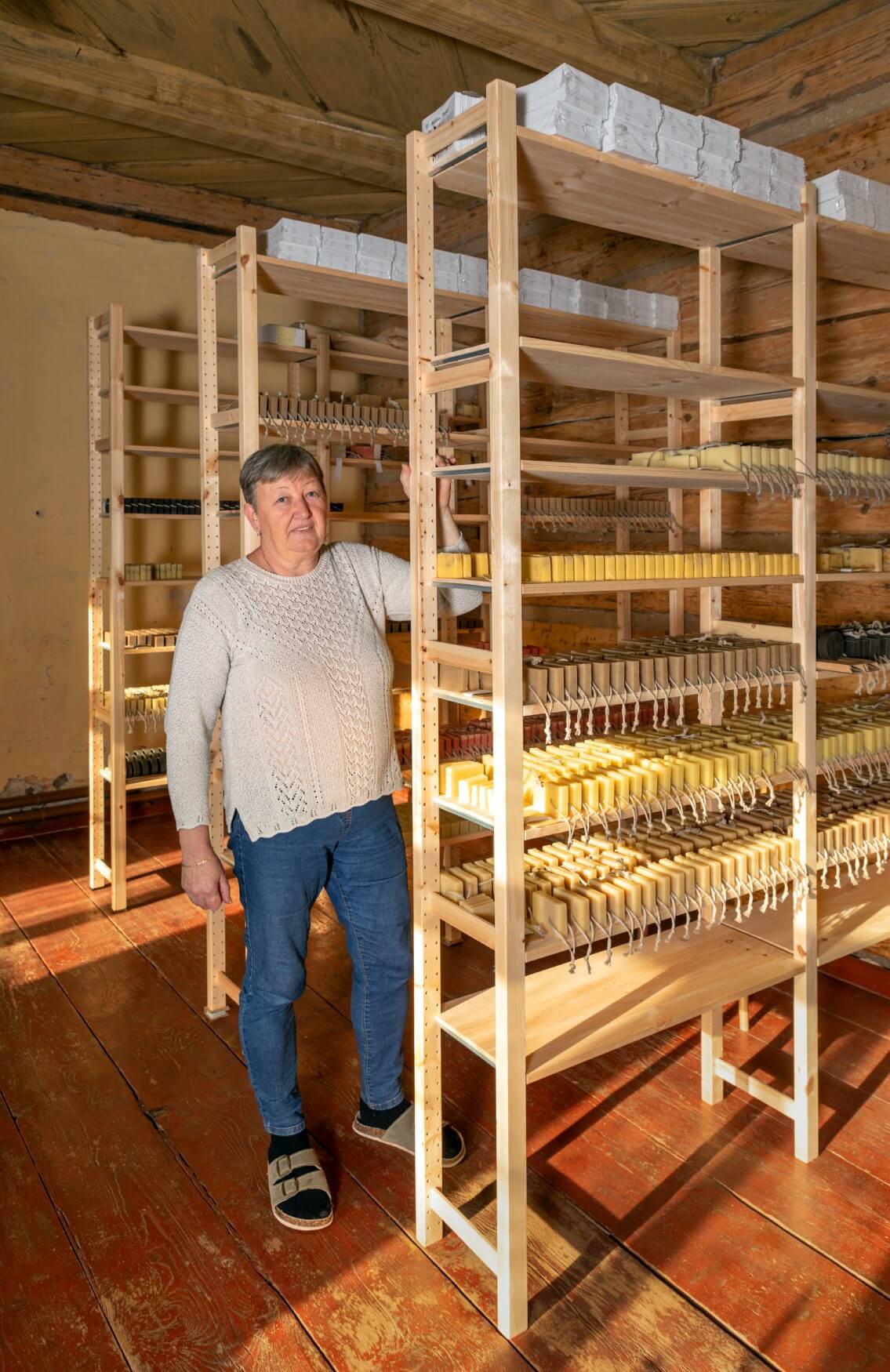 Fotografie - lidé z mýdlárny Koukol