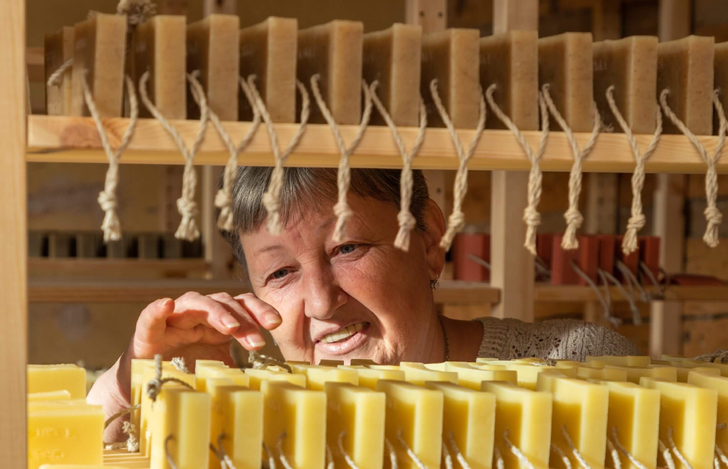 Fotografie - lidé z mýdlárny Koukol