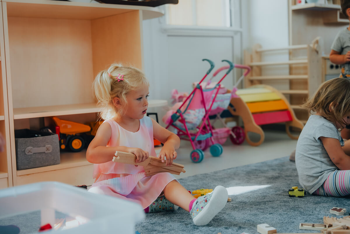 Fotografie - děti v dětské skupině