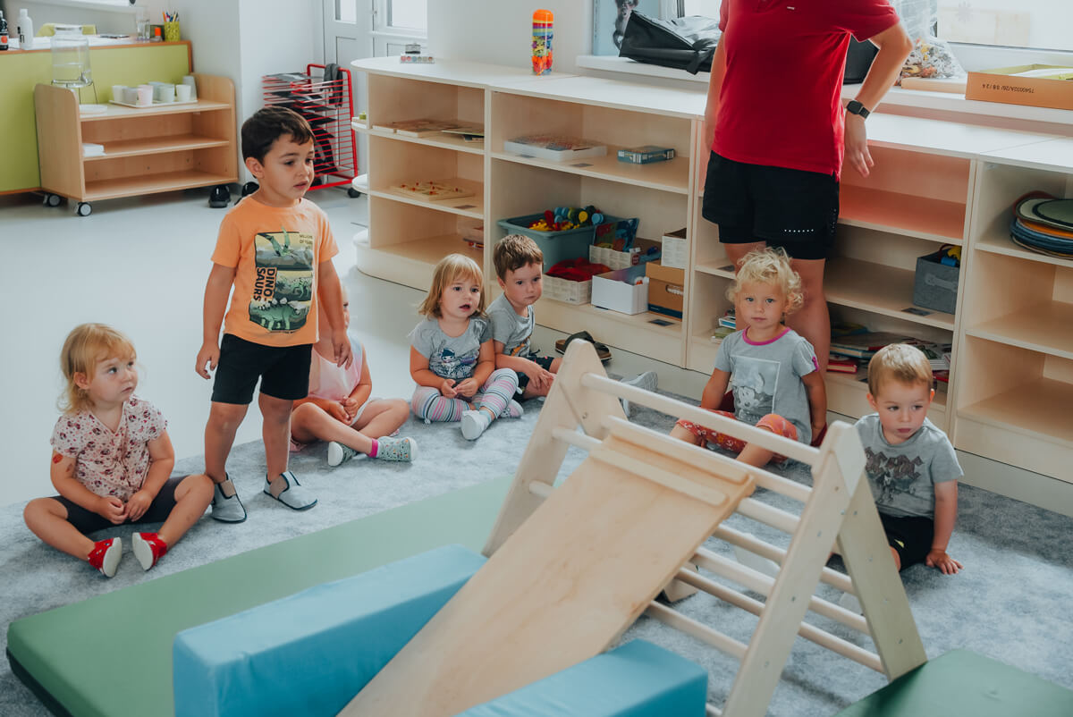 Fotografie - děti v dětské skupině