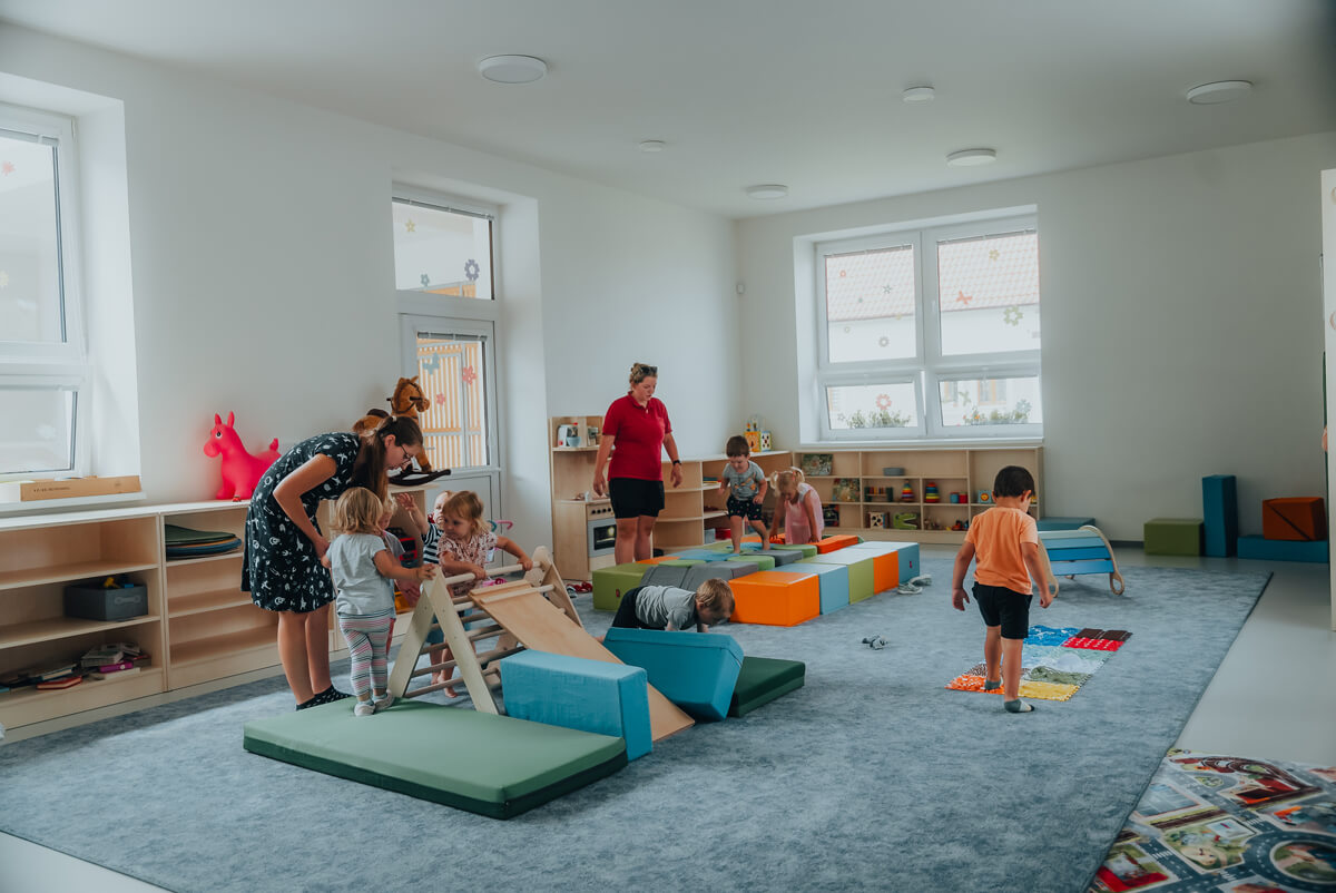 Fotografie - děti v dětské skupině